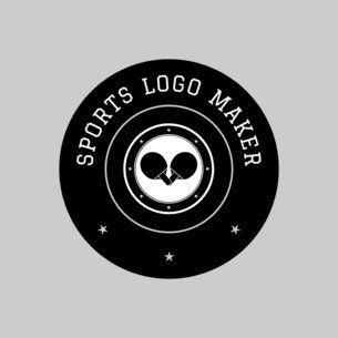 Circular Sports Logo - Placeit - Table Tennis Logo Maker with Circular Badge