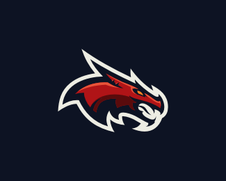 Dragon Noob Gamer Logo