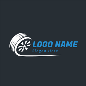 White Wheel Logo - Free Car & Auto Logo Designs | DesignEvo Logo Maker