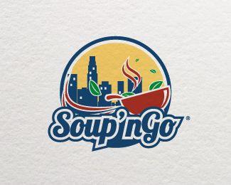 Soup Logo - soup'ngo Designed