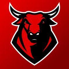 Cow Sports Logo - Best bull logo image. Graph design, Graphics, Logo branding