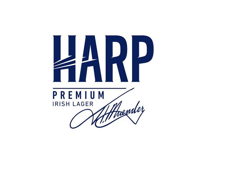 Harp Lager Logo - Case Study Slider