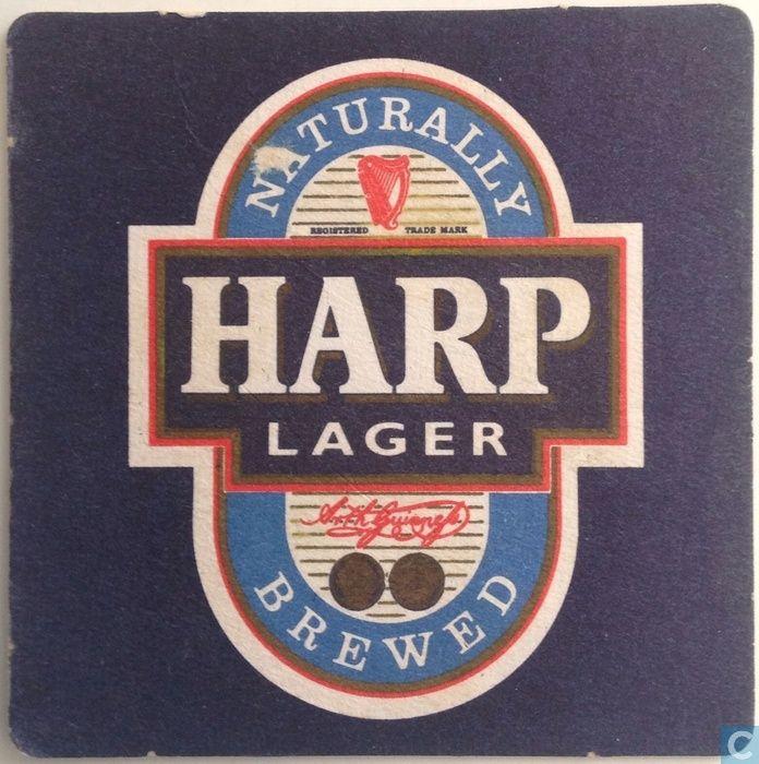 Harp Lager Logo - Harp Lager Naturally Brewed - Ireland - Catawiki