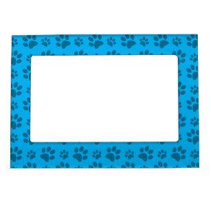 Blue Dog Paw Logo - Dog Paws Picture Frames | Zazzle.co.uk