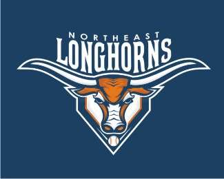 Cow Sports Logo - Logopond, Brand & Identity Inspiration (Northeast Longhorns)