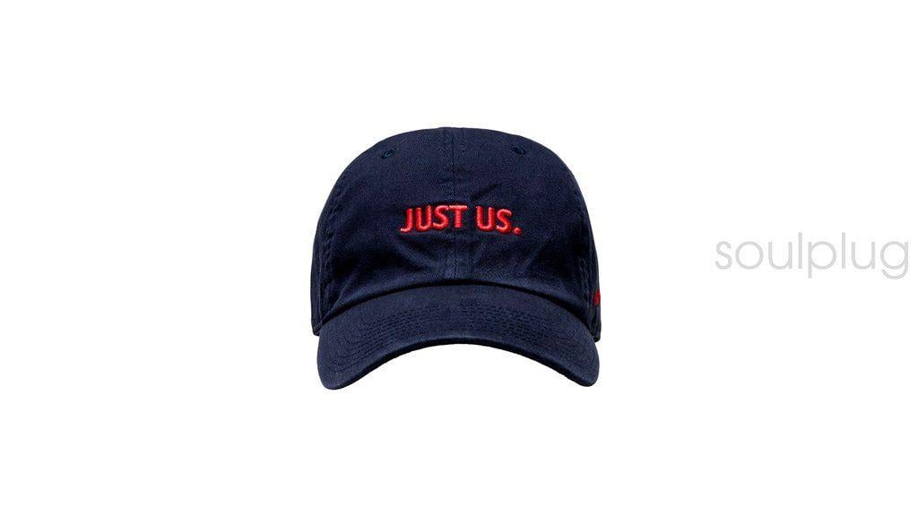 Kith Just Us Logo - KITH X NIKE JUST US CAP 'NAVY'