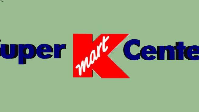 Big Kmart Logo - Super Kmart Logo 1991 1996D Warehouse