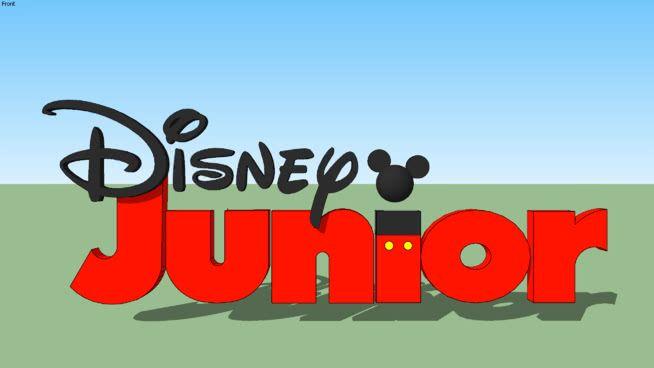 New Disney Junior Logo - Disney Junior logo | 3D Warehouse