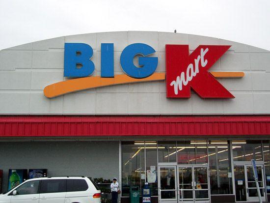 Big Kmart Logo - Kmart | History & Facts | Britannica.com