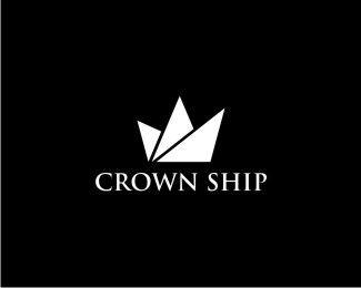 Ship & Yellow Crown Logo - crown ship Designed by vectorizm | BrandCrowd