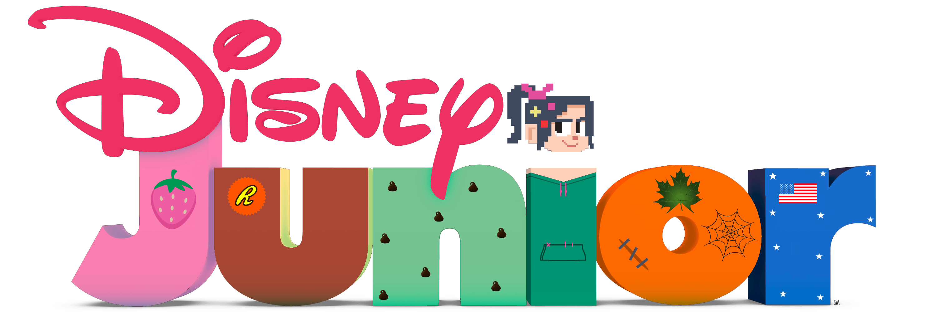 Disney Jr Logo - Disney Junior Logo Variations | Disney Junior Disney Junior (Sugar ...