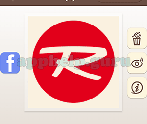 A Inside the Red Circle Logo - Logo Quiz Perfect: Level 24 Picture 37 Answer Help Guru