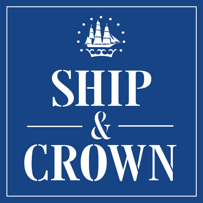 Ship & Yellow Crown Logo - The Ship & Crown - Liberation Group