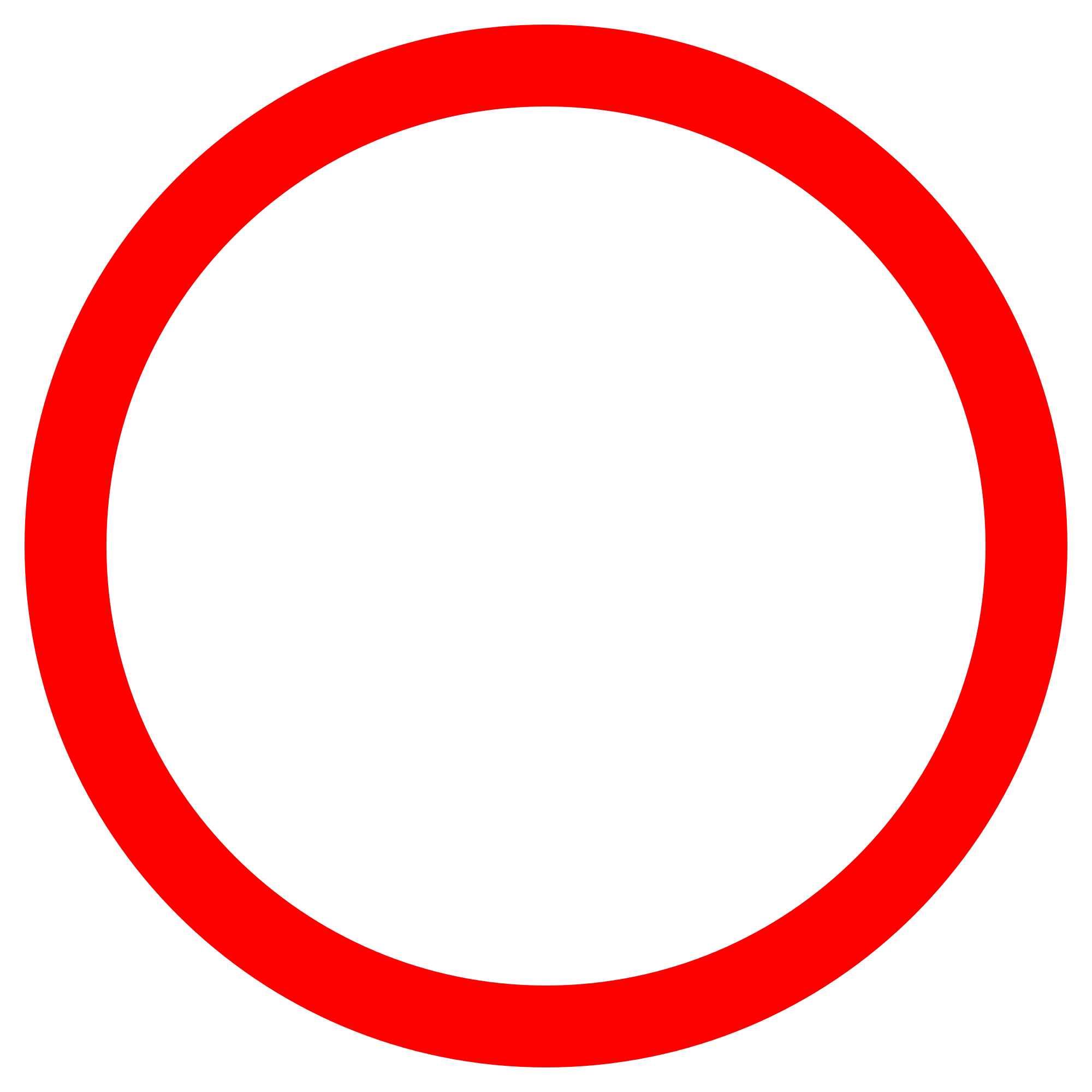Red With White Circle Logo LogoDix