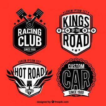 Vintage Custom Auto Shop Logo - Motor Vectors, Photos and PSD files | Free Download