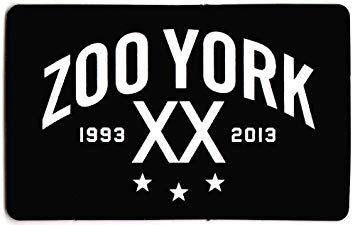 New Zoo York Logo - Zoo York 1993-2013 Skateboard Sticker - Black New Skating BMX Sk8 ...