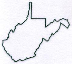 WV State Logo - Printable Patterns at PatternUniverse.com