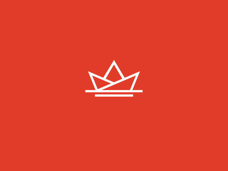 Ship & Yellow Crown Logo - Our little story | Design inspiration | Pinterest | Logos, Logo ...