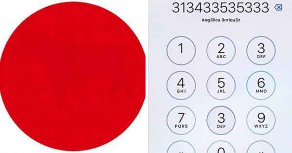 A Inside the Red Circle Logo - Can You See What's Inside The Red Circle? Latest Optical Illusions