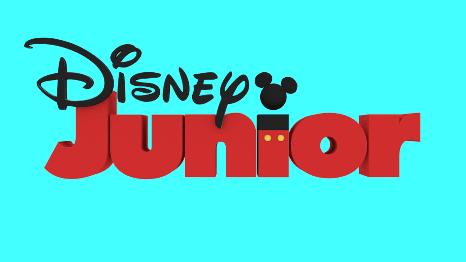 Disney Jr Logo - Disney Junior logo model by DecaTilde on DeviantArt