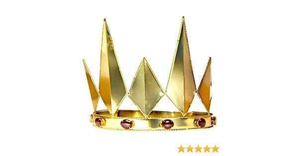 Ship & Yellow Crown Logo - Evil Queen Costume Crown One Size: Amazon.co.uk: Toys & Games