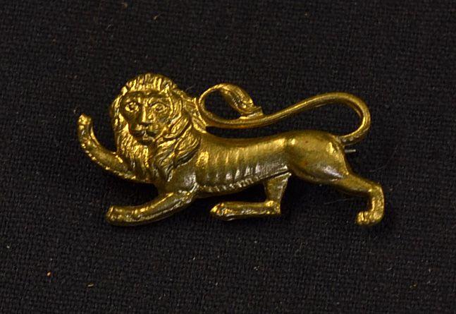 Brass Lion Logo - Mullock's Auctions - Rare 1930 British Lions rugby tour brass lion...