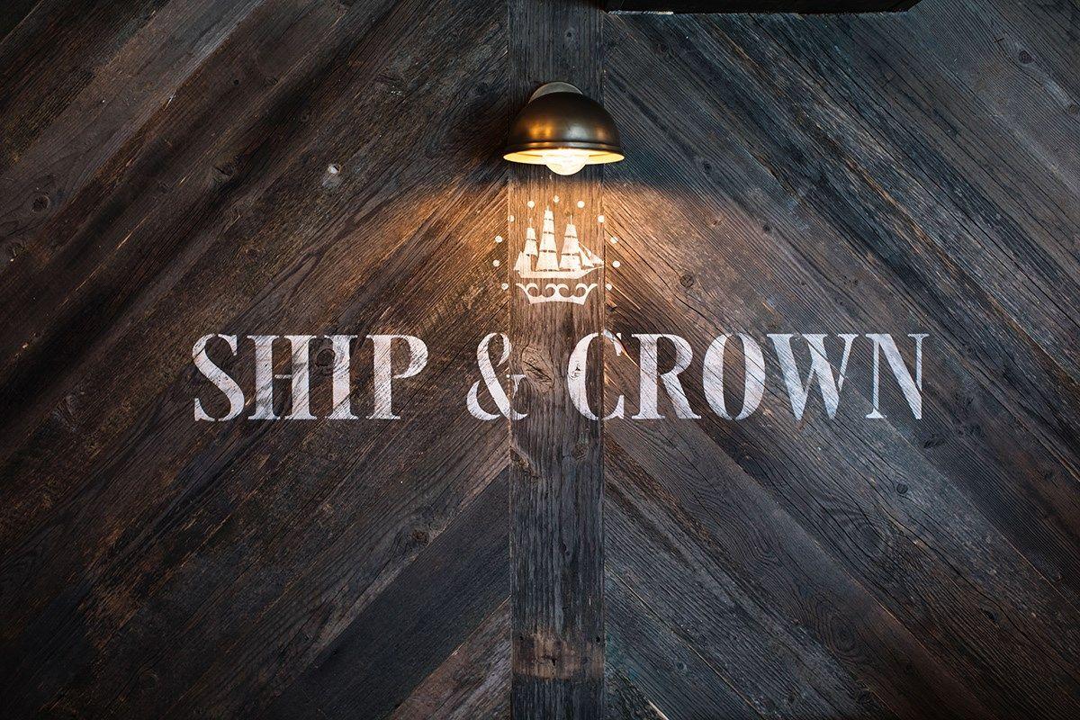 Ship & Yellow Crown Logo - The Ship & Crown - Liberation Group