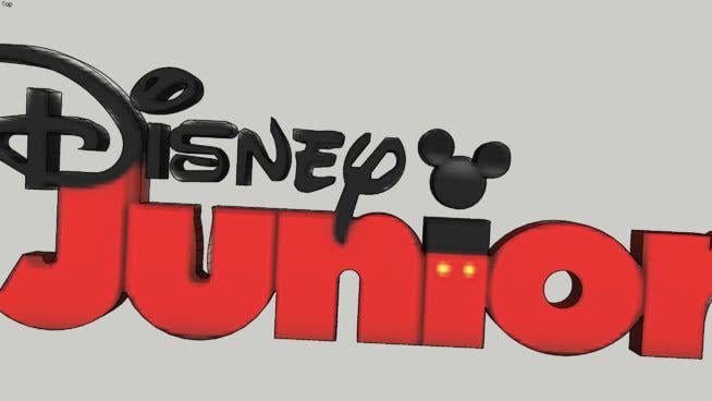 Disney Jr Logo - disney junior logo | 3D Warehouse