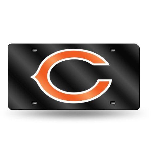Bears C Logo - Personalized CHICAGO BEARS C LOGO LASER TAG (BLUE)