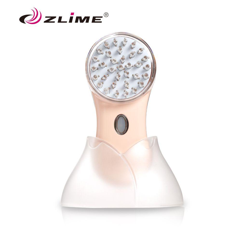 Red Blue Light Lime Logo - Zlime Zl-s1319 Red And Blue Light Facial Pore Cleanser Cleaner ...