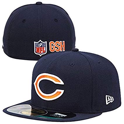 Bears C Logo - Amazon.com : ON FIELD 59Fifty Era 59FIFTY Fitted NFL On Field