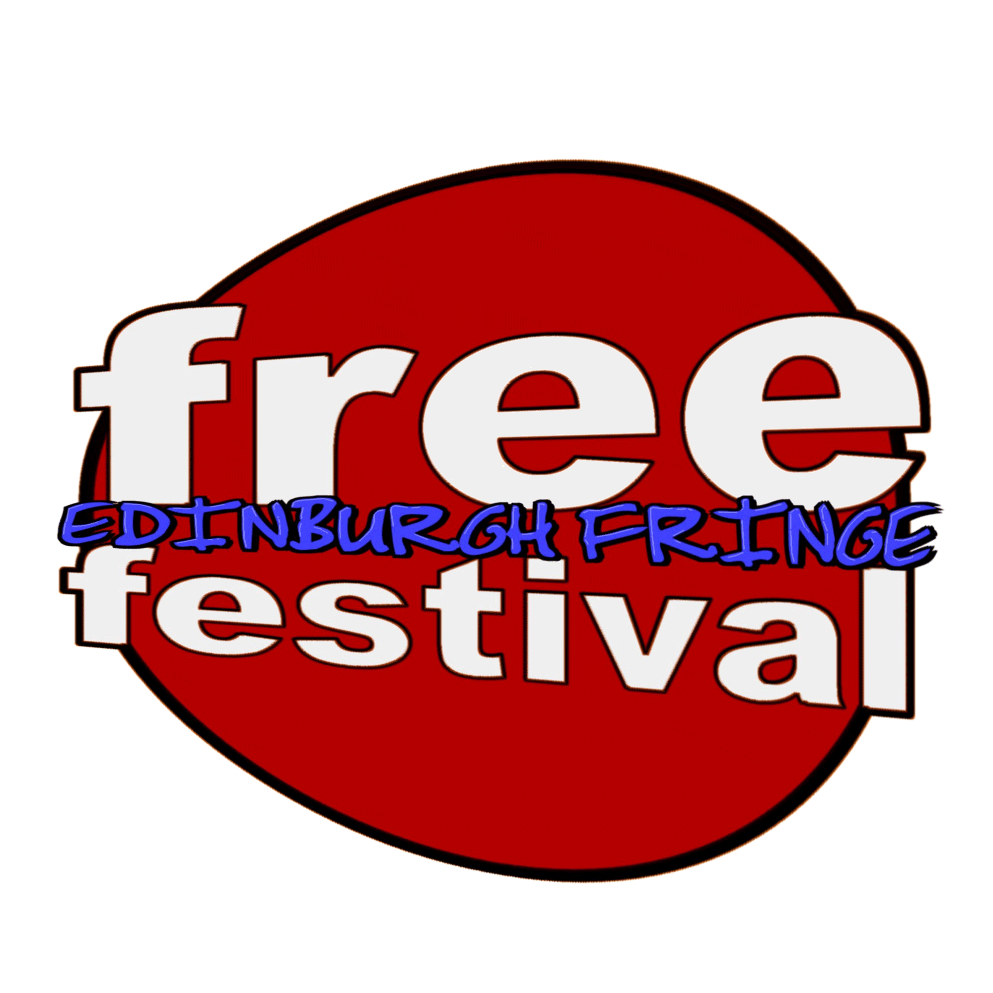Fringed Red Circle Brand Logo - Free Edinburgh Fringe Festival - Performers Downloads