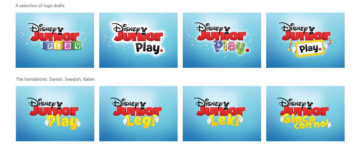Disney App Logo - Disney Junior Play app on Behance