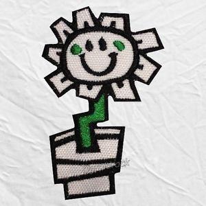 Green Day Band Logo - Green Day Kerplunk Flower Logo Embroidered Patch Rock Band Billie
