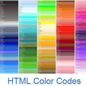 Red Blue Light Lime Logo - HTML color codes and names