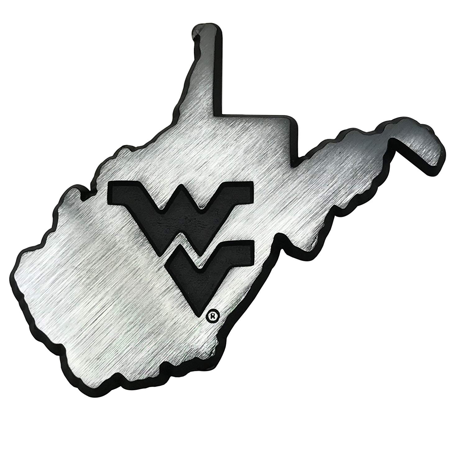 WV State Logo - Amazon.com: NCAA Collegiate Metal Auto Emblem (New Brushed Matte ...