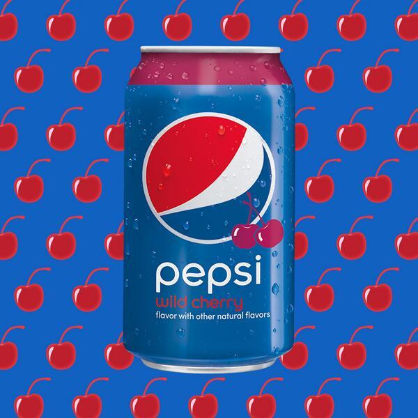 Cherry Pepsi Logo - Pepsi™ Wild Cherry: Exciting on your digital