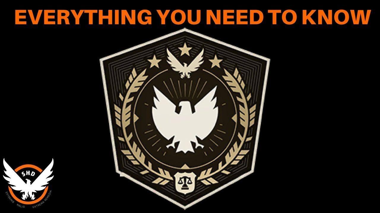 The Division Phoenix Shield Logo - The Division - PHOENIX SHIELD! Everything You Need To Know - YouTube