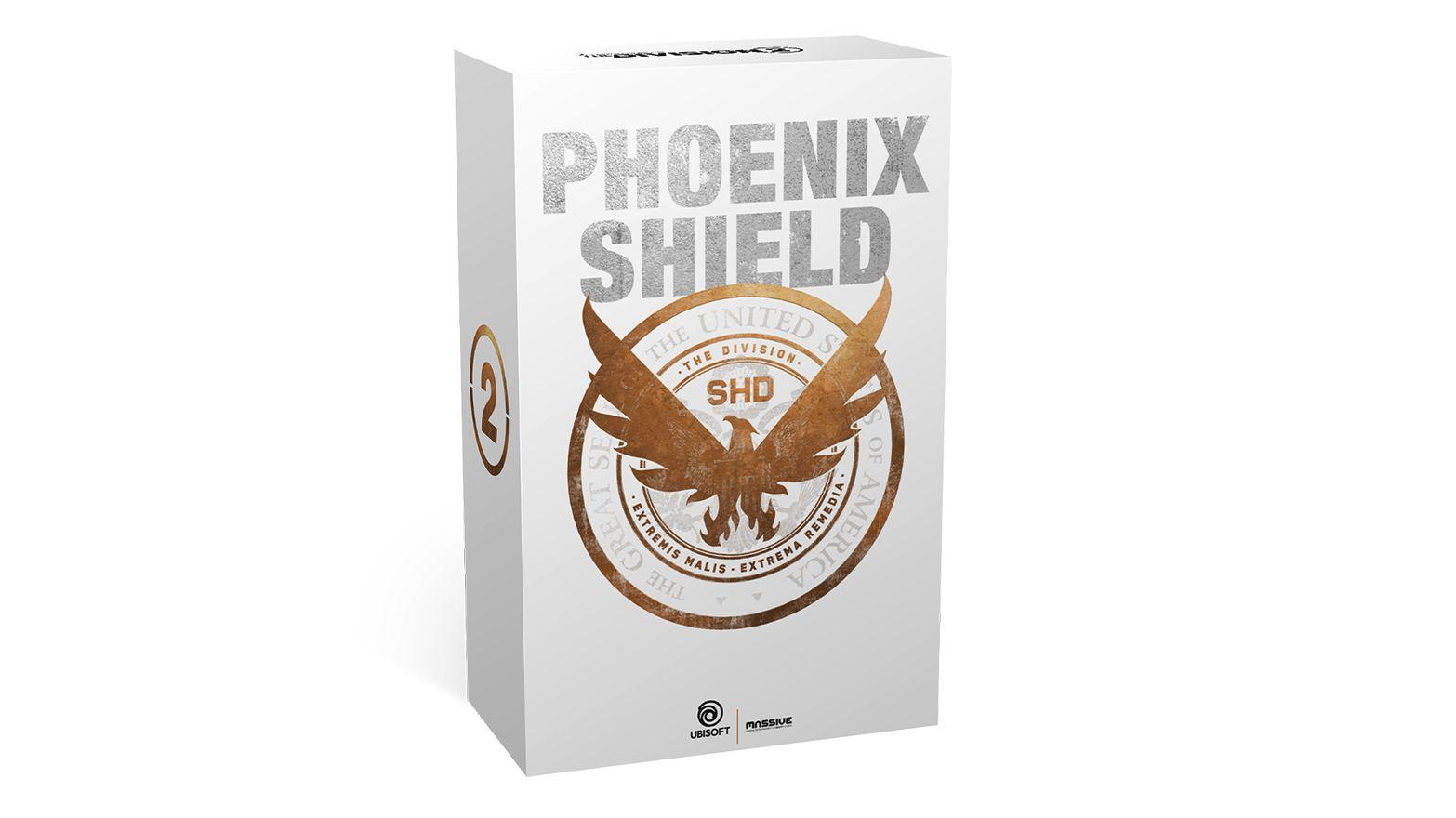 The Division Phoenix Shield Logo - Tc The Division 2 Phoenix Shield Collectors Edition Details Box