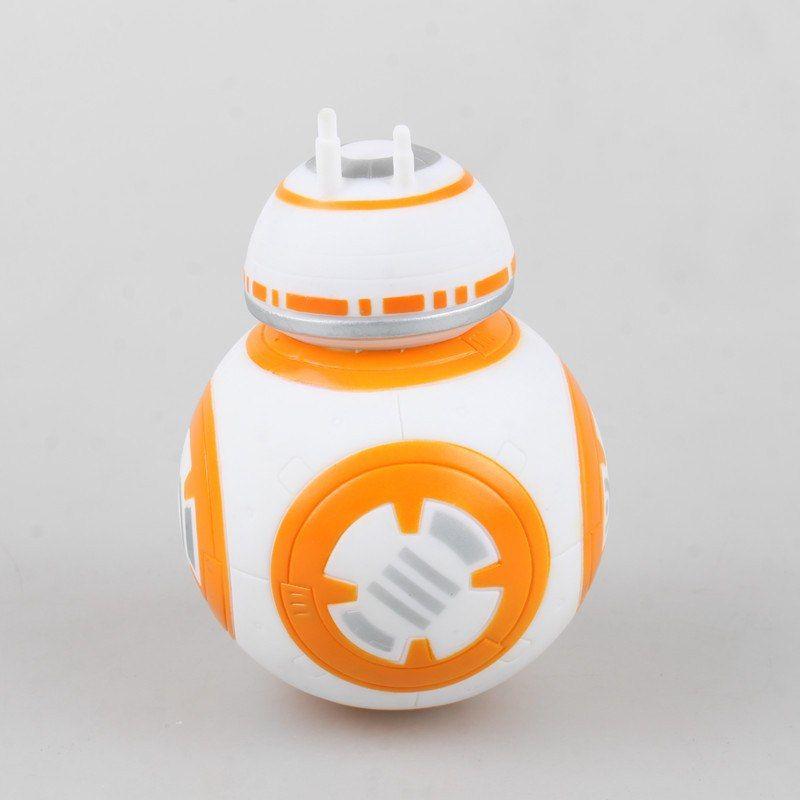 Orange and White Robot Logo - Cute Ball Robot BB 8 Star Resistance Orange White Soldier DIY Doll ...
