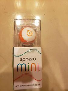 Orange and White Robot Logo - Sphero Mini App-Enabled Orange/White Robotic Ball *Brand NEW* ROBOT ...