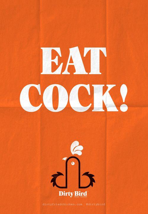 Food Shaped Logo - Fried Chicken Brand 'Dirty Bird' Has A Naughty But Apt Penis-Shaped ...