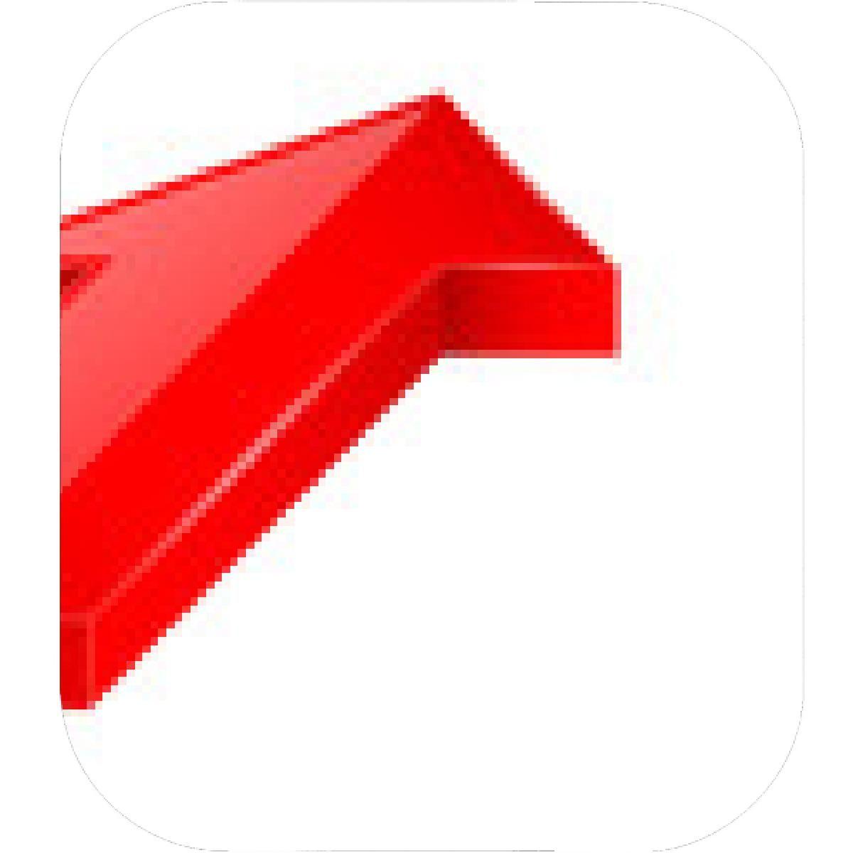 Diagonal Red Arrow Logo - Designs