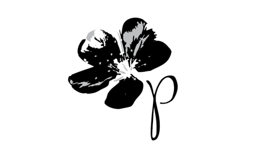 Black Flower Logo - Logo Design Idea: Turn a photo into a logo. Logo Design Gallery