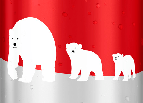 Coca-Cola Polar Bear Logo - Partnering for polar bears - Thin Ice Blog