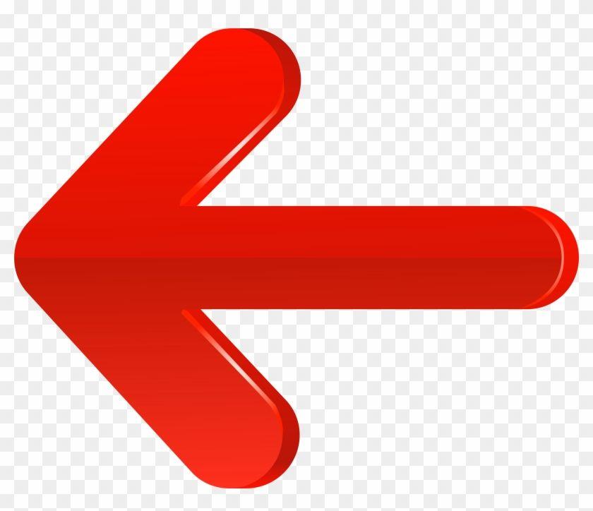Diagonal Red Arrow Logo - Red Arrow Left Png Transparent PNG Clipart Image Download