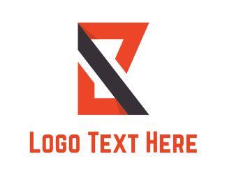 Red and Orange B Logo - Simple Logos. Best Simple Logo Maker