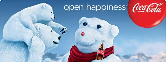 Coca-Cola Polar Bear Logo - Image - Coca cola polar bears snow.jpg | The Ad Mascot Wiki | FANDOM ...