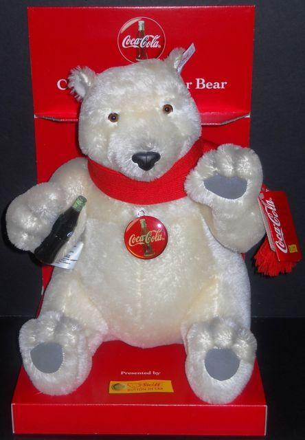 Coca-Cola Polar Bear Logo - Steiff Limited Edition Coca Cola Polar Bear 670336 | eBay