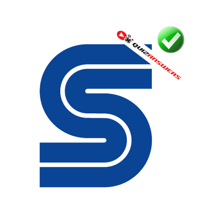 Blue and White Line Logo - Blue and white s Logos